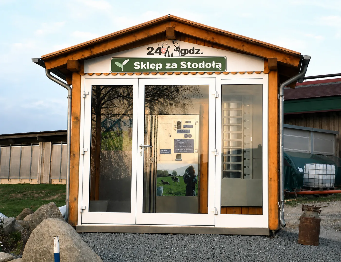 Pawilon pod mlekomat — Sklep za Stodołą